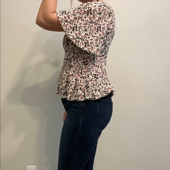 Lucky Brand, XS flowery blouse - Picture 2 of 8